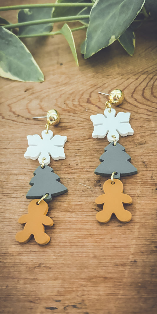 Adorable Christmas Earrings