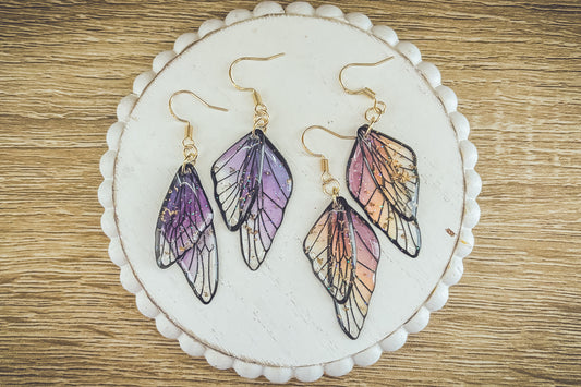 Beautiful Butterfly Wing Earrings