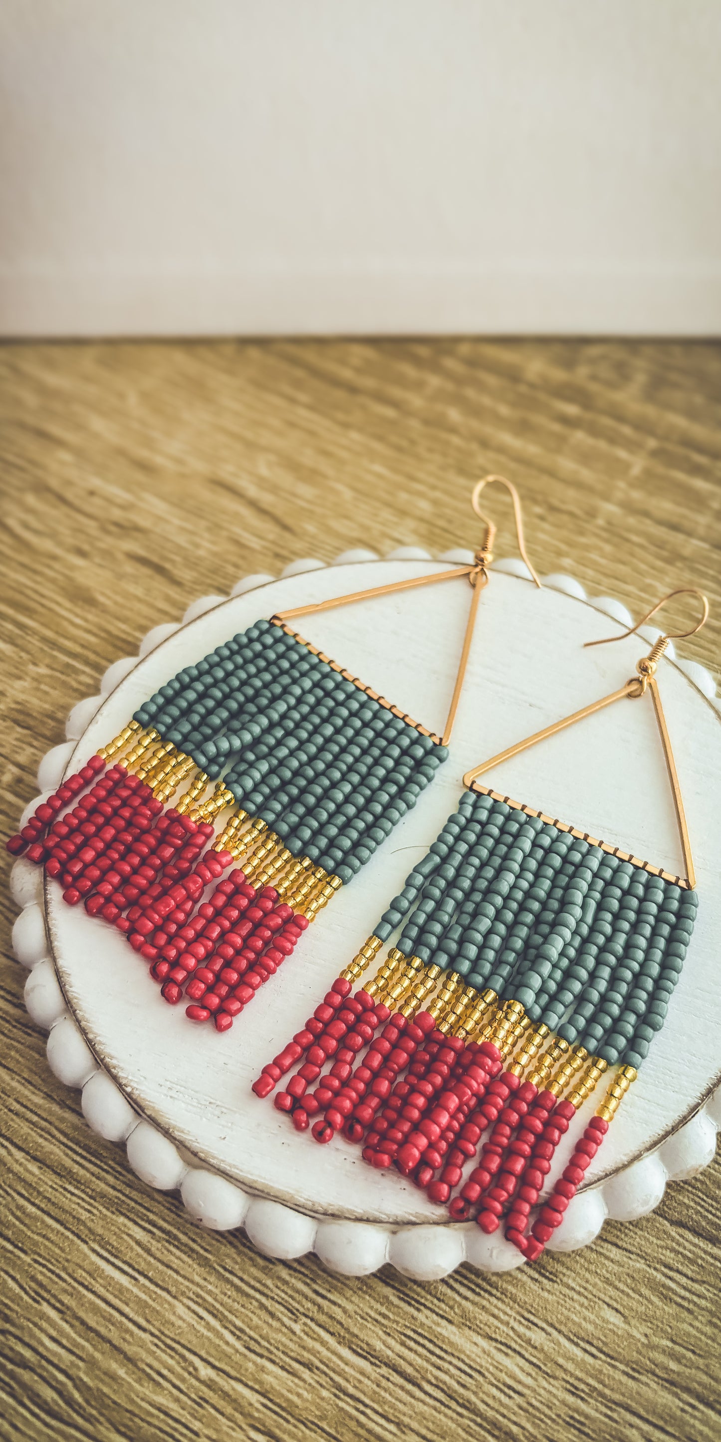 Beautiful Beaded Earrings