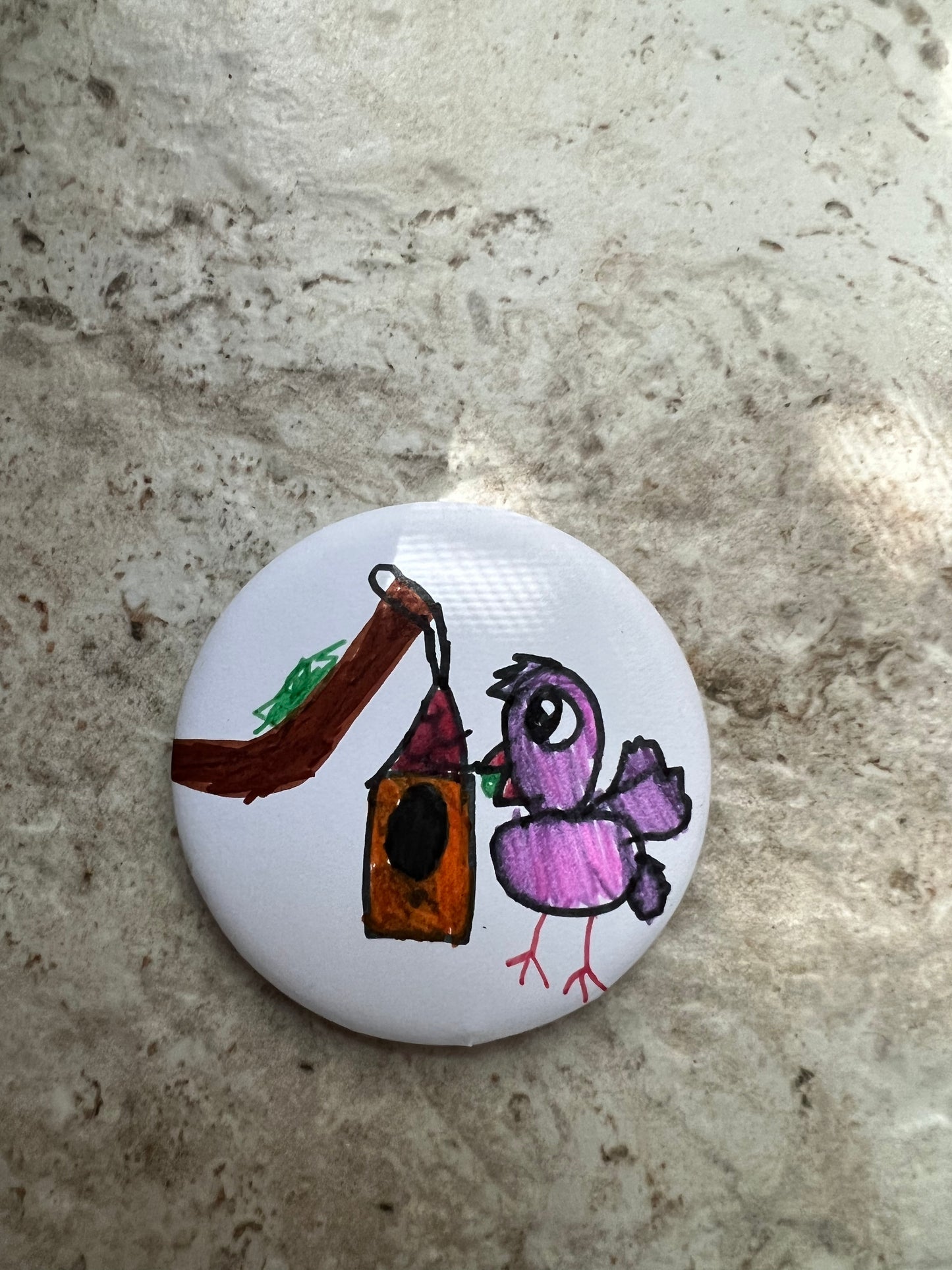 Handmade Pin - Made by Maddy