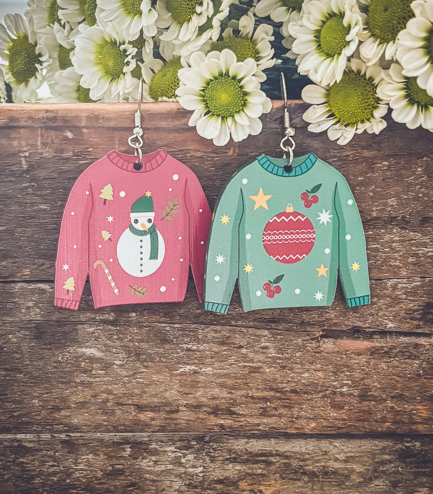 Adorable Christmas Sweater Earrings