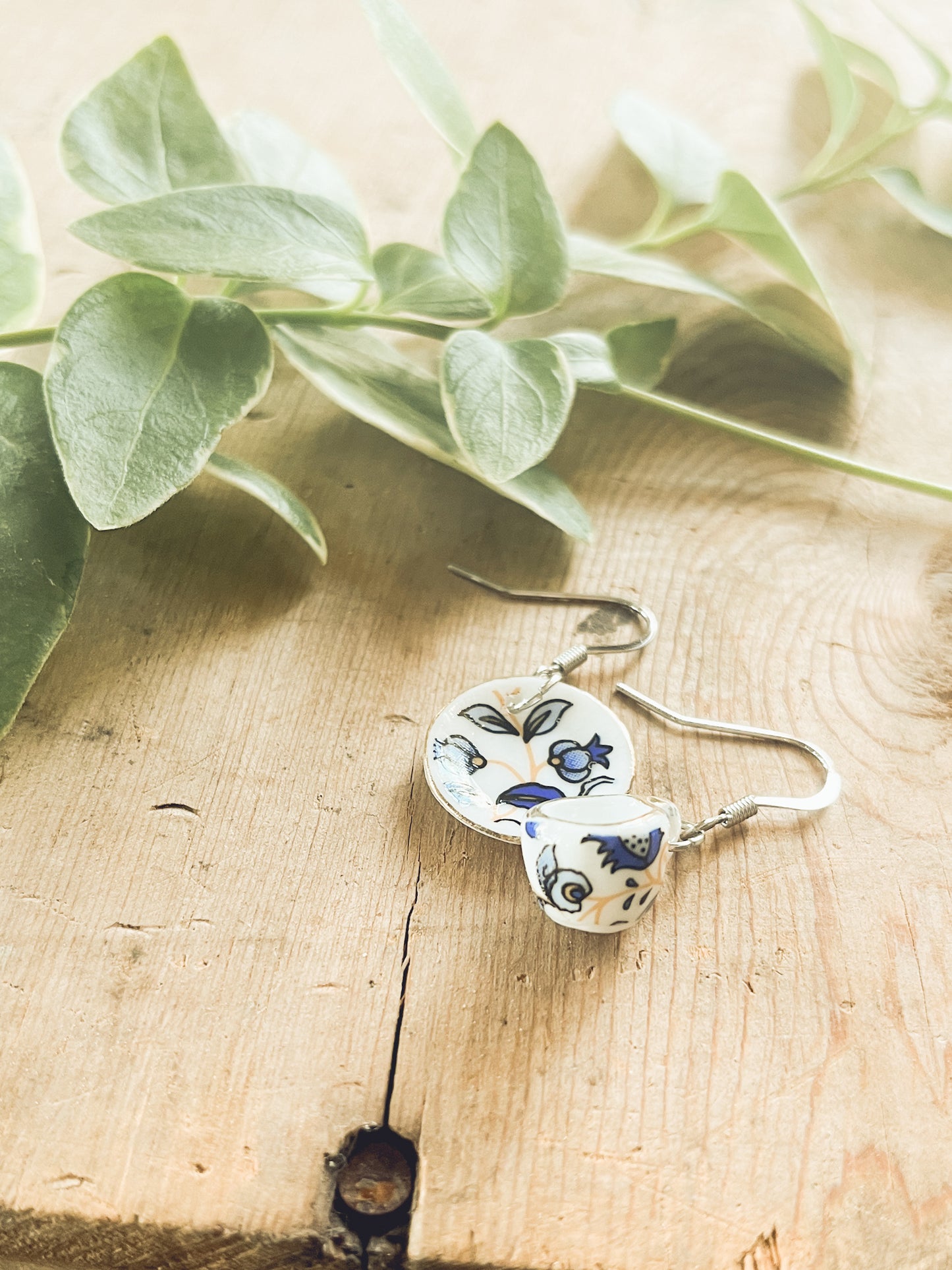 Adorable Dainty Tea Cup Earrings