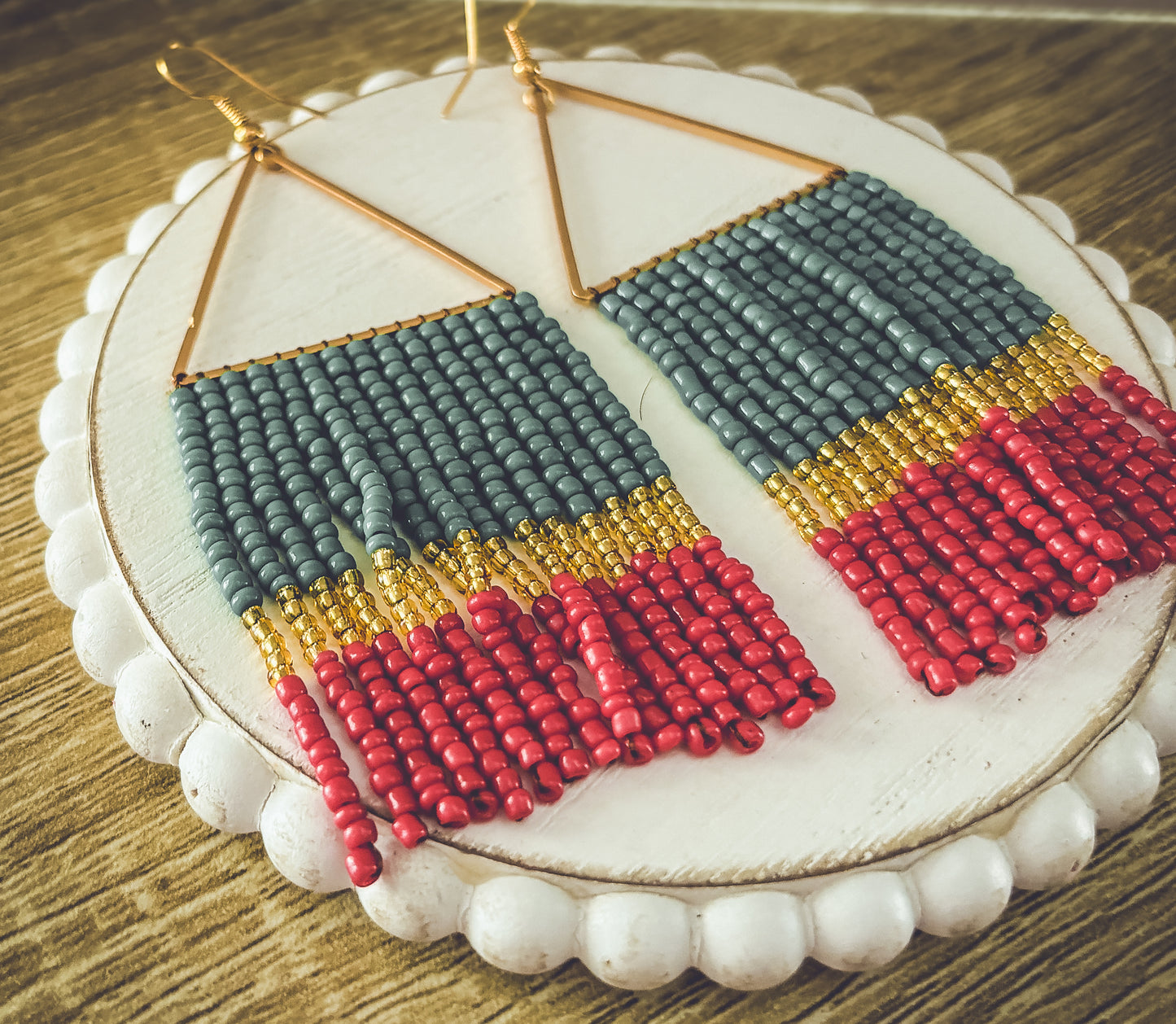 Beautiful Beaded Earrings