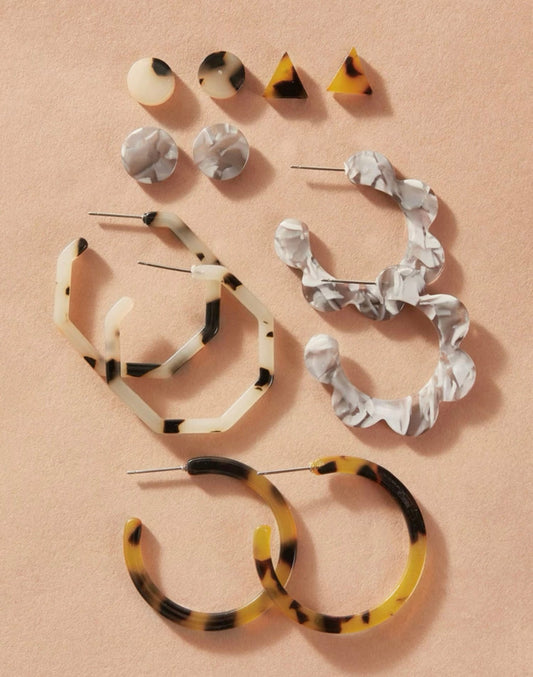 Beautiful Acrylic Earring Set