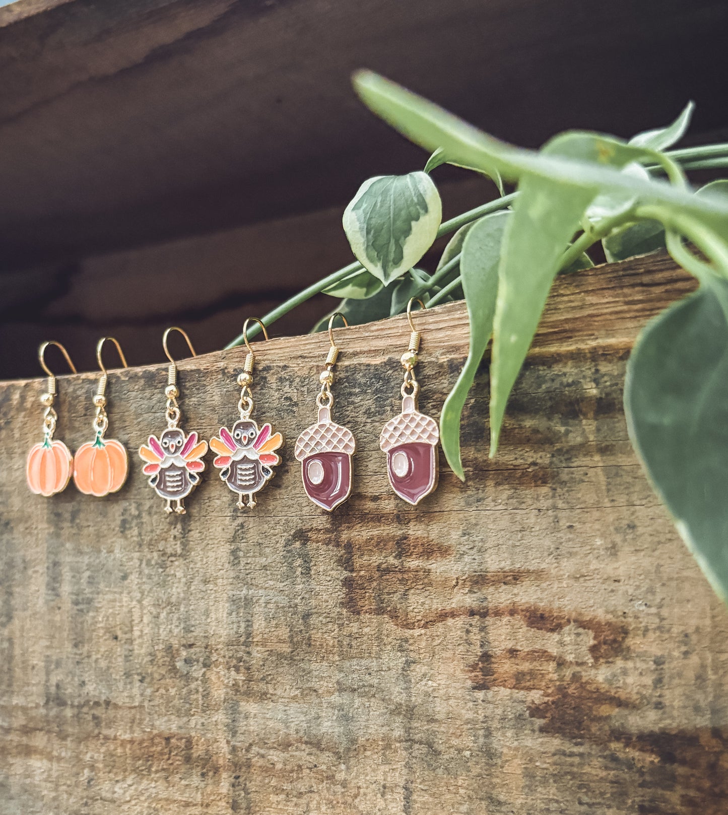 Adorable Fall Earring Set