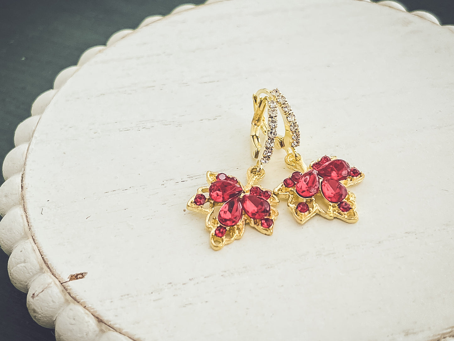 Beautiful Fall Leaf Earrings