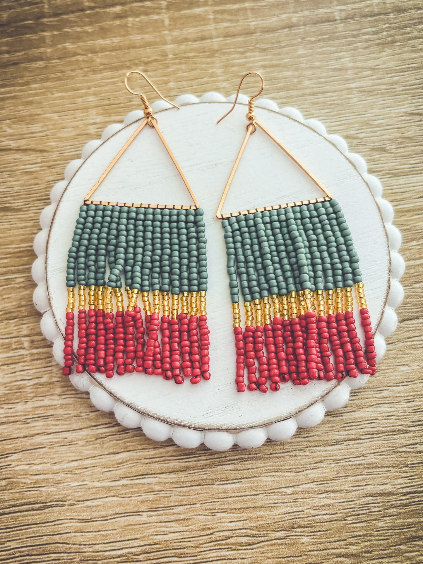 Beautiful Beaded Earrings