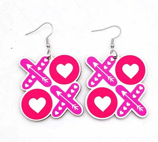 Beautiful XOXO Valentine’s Earrings