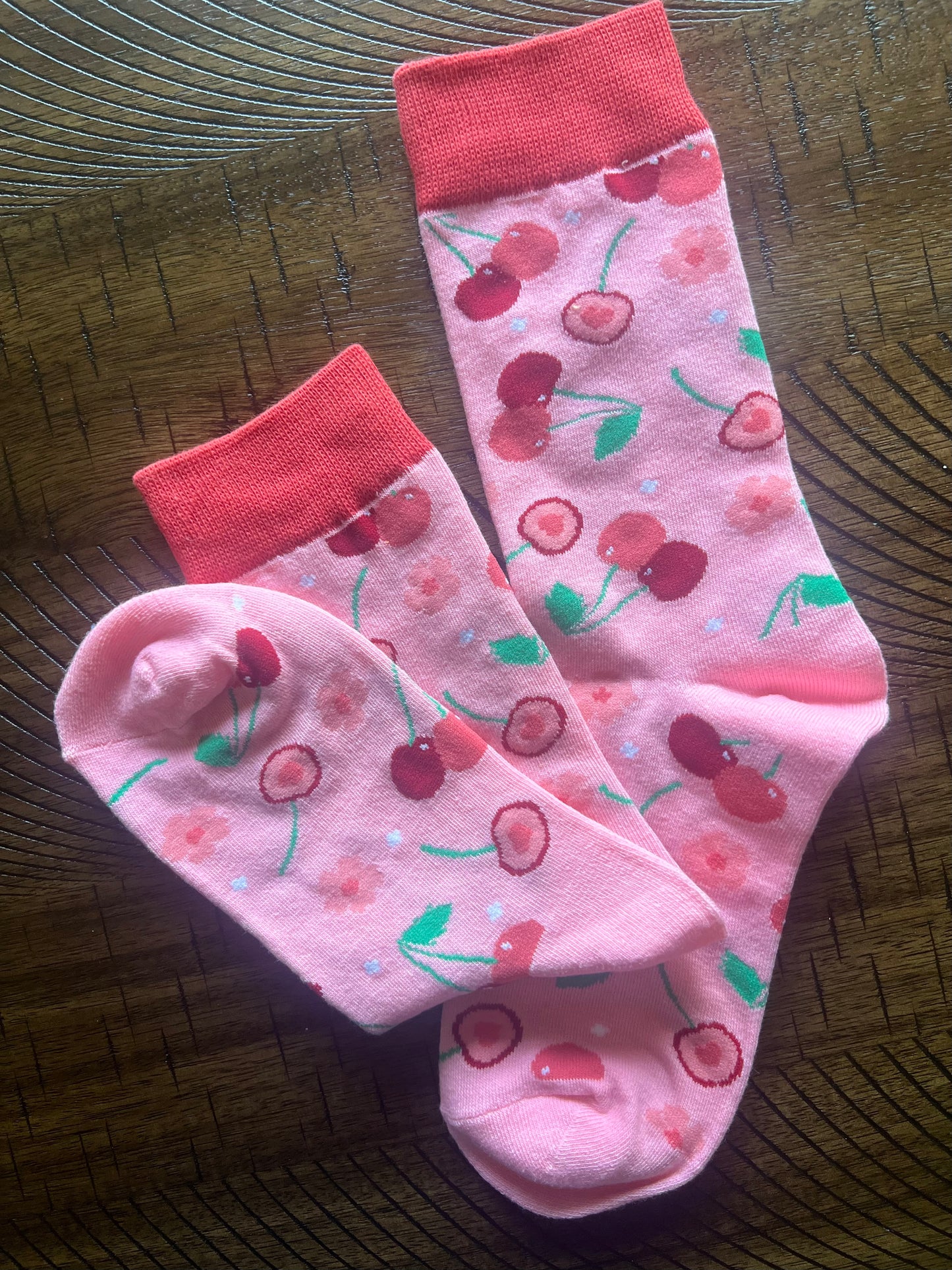 Adorable Cherry Socks