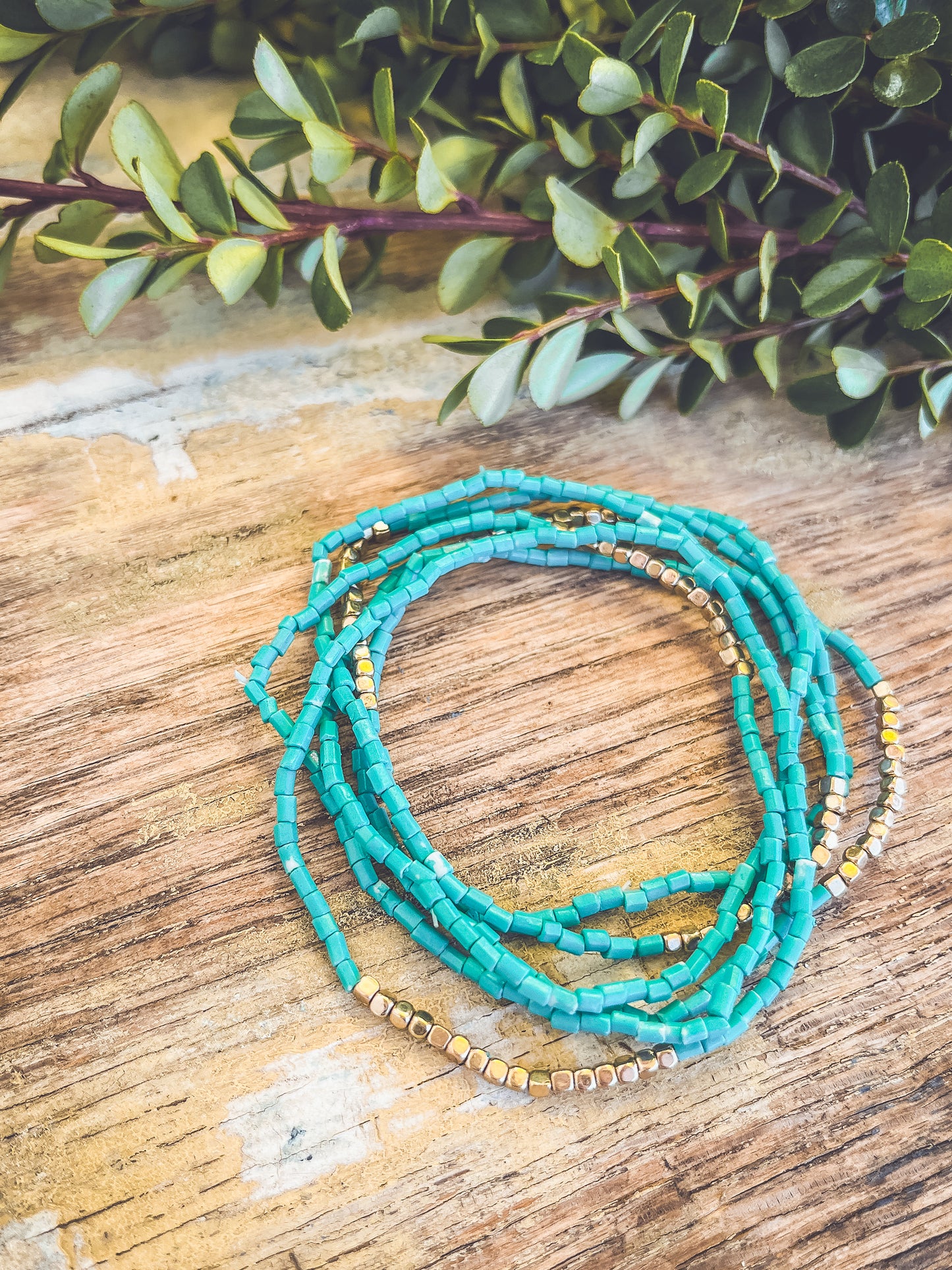 Beautiful Turquoise Bracelet Set