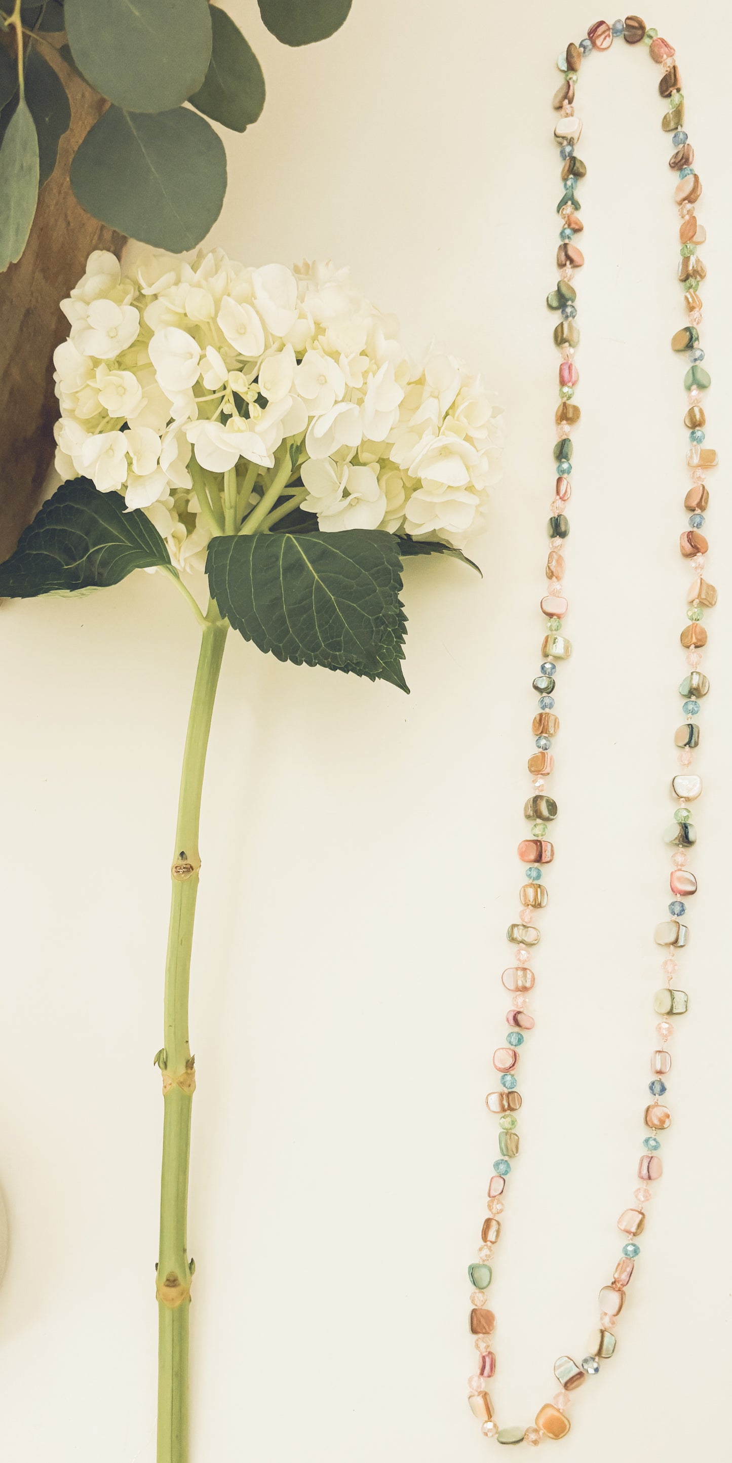 Beautiful Rock Bead Necklace