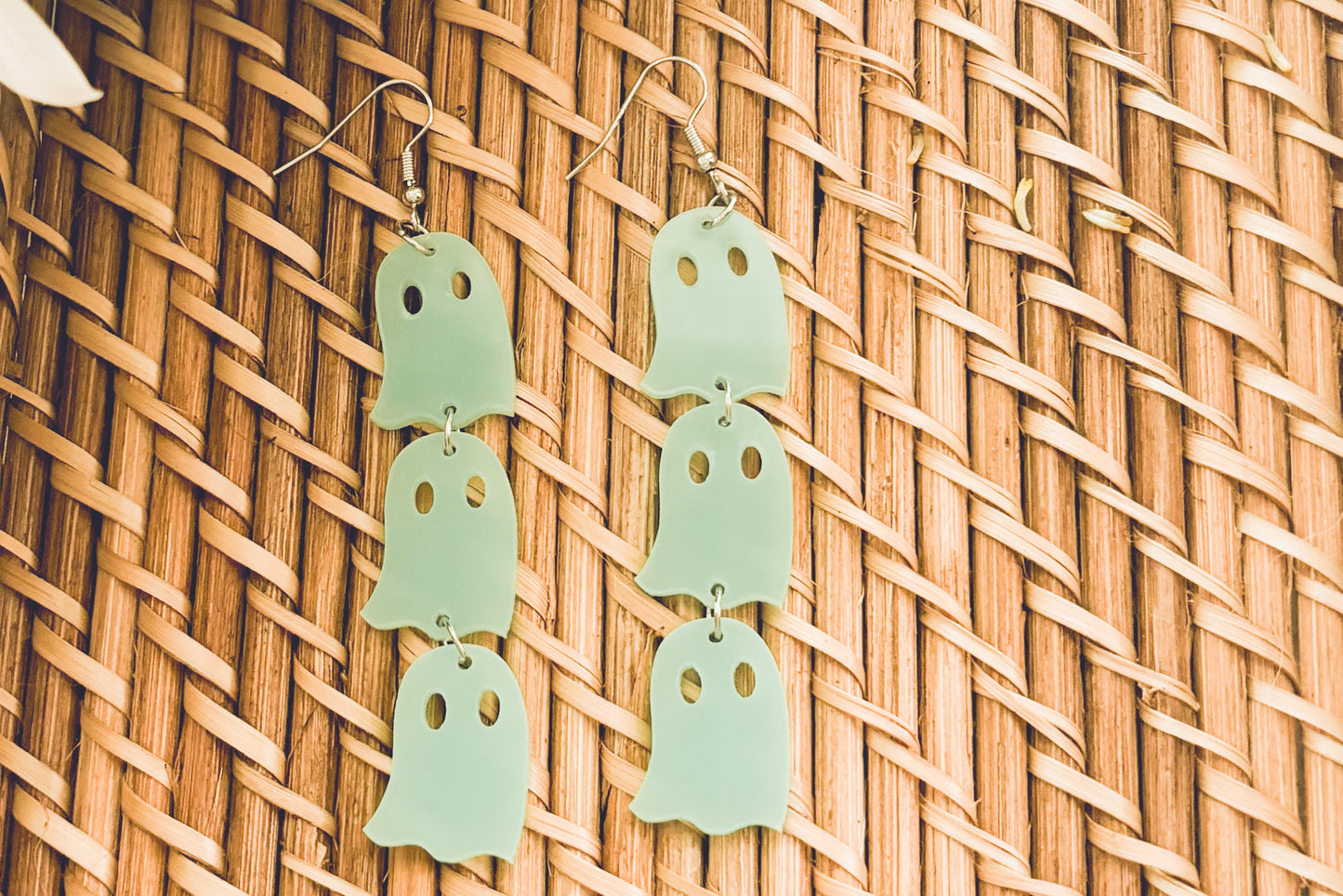 Cute Glow in The Dark Ghost Earrings