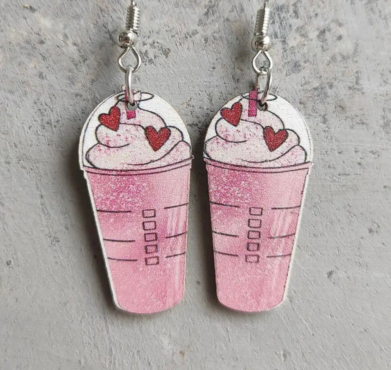 Adorable Coffee Drink Earrings