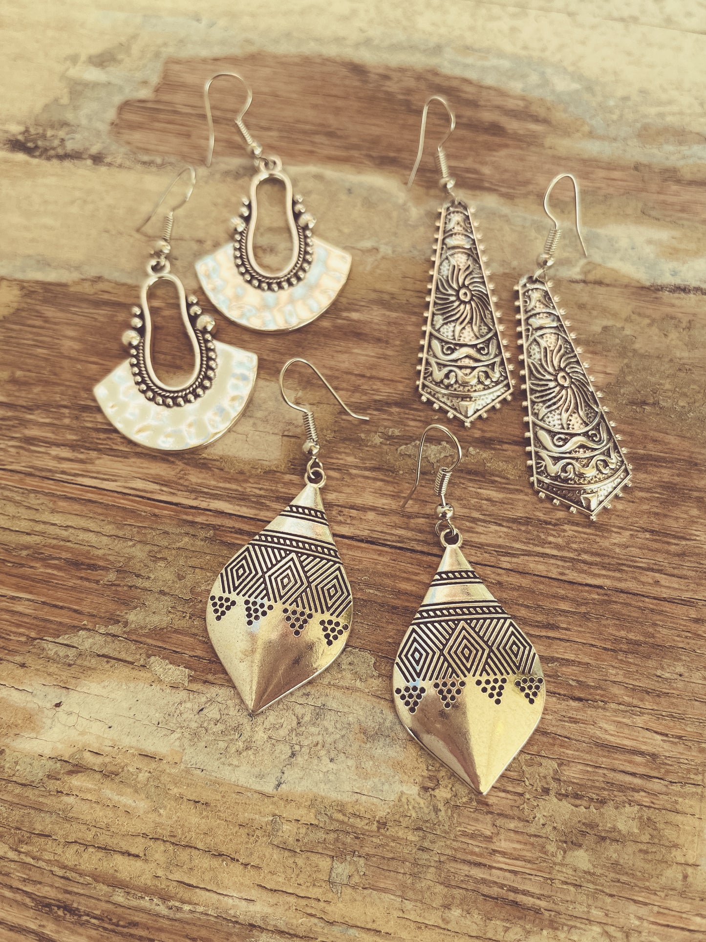 Beautiful Boho Earring Set - Set of 3