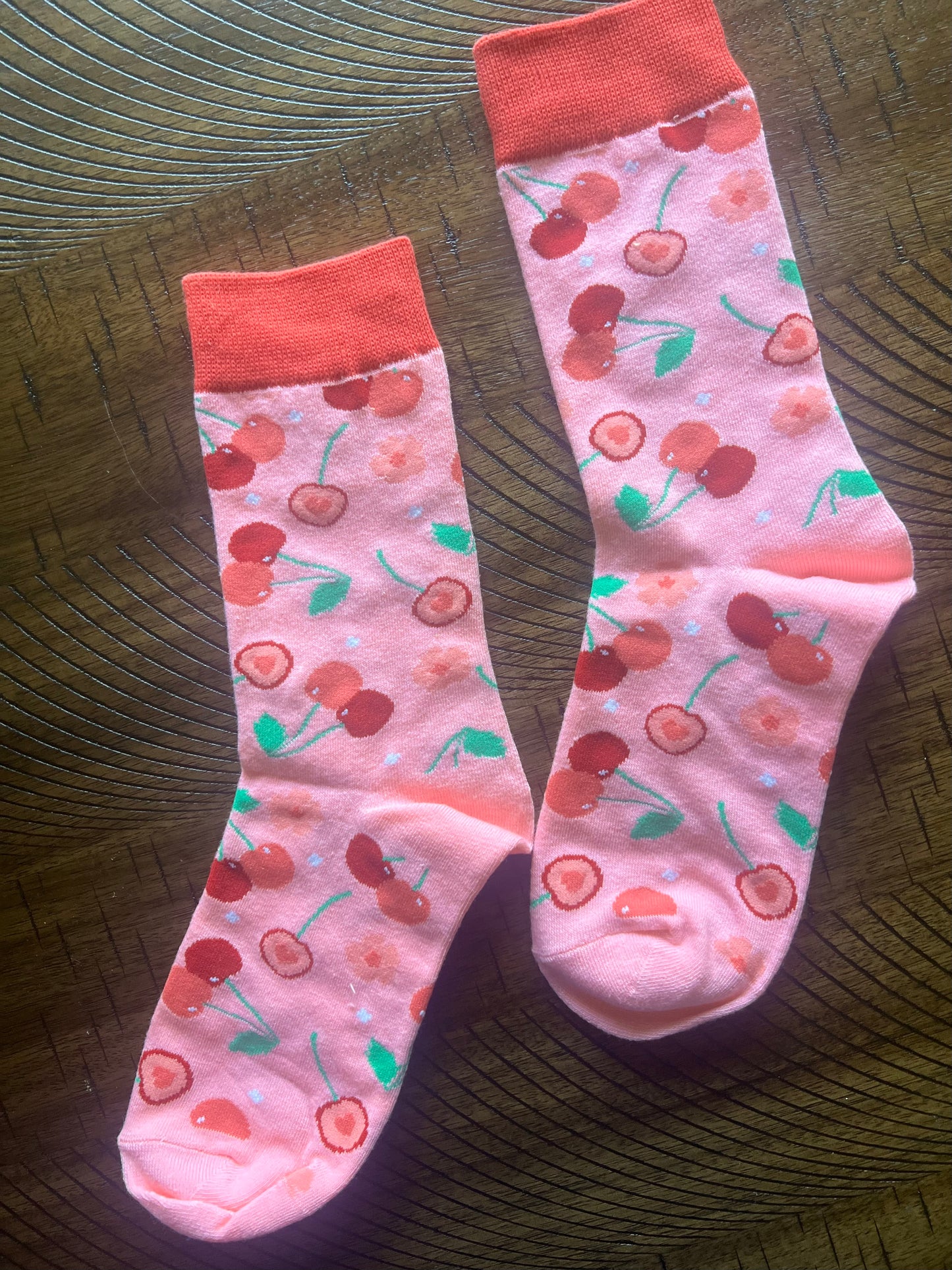 Adorable Cherry Socks