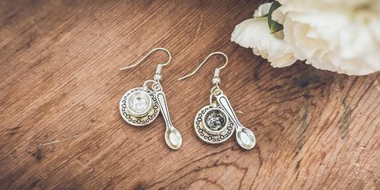 Adorable Tea Cup Earrings