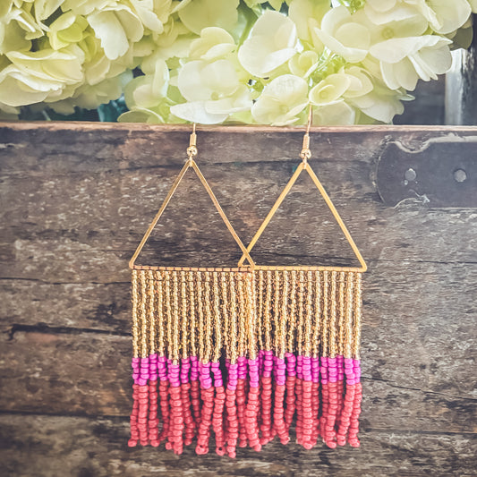 Beautiful Beaded Earrings