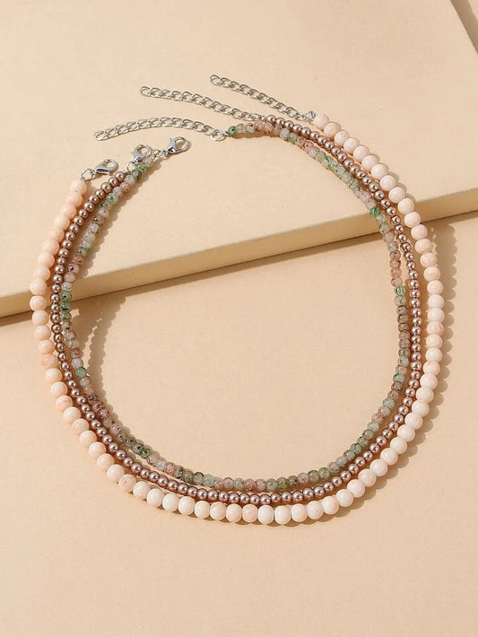 Beautiful Beaded Necklace Set