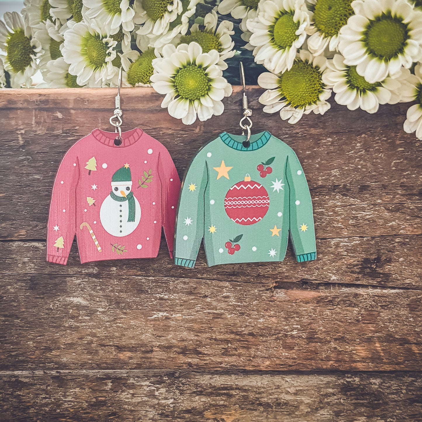 Adorable Christmas Sweater Earrings