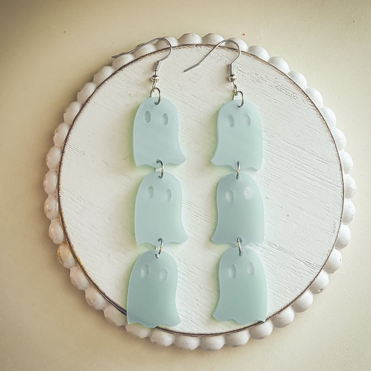 Cute Glow in The Dark Ghost Earrings