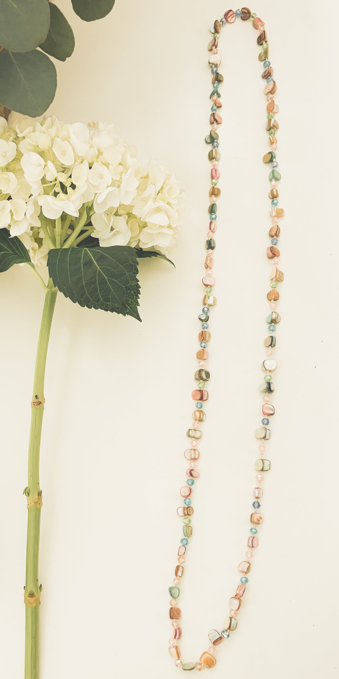 Beautiful Rock Bead Necklace