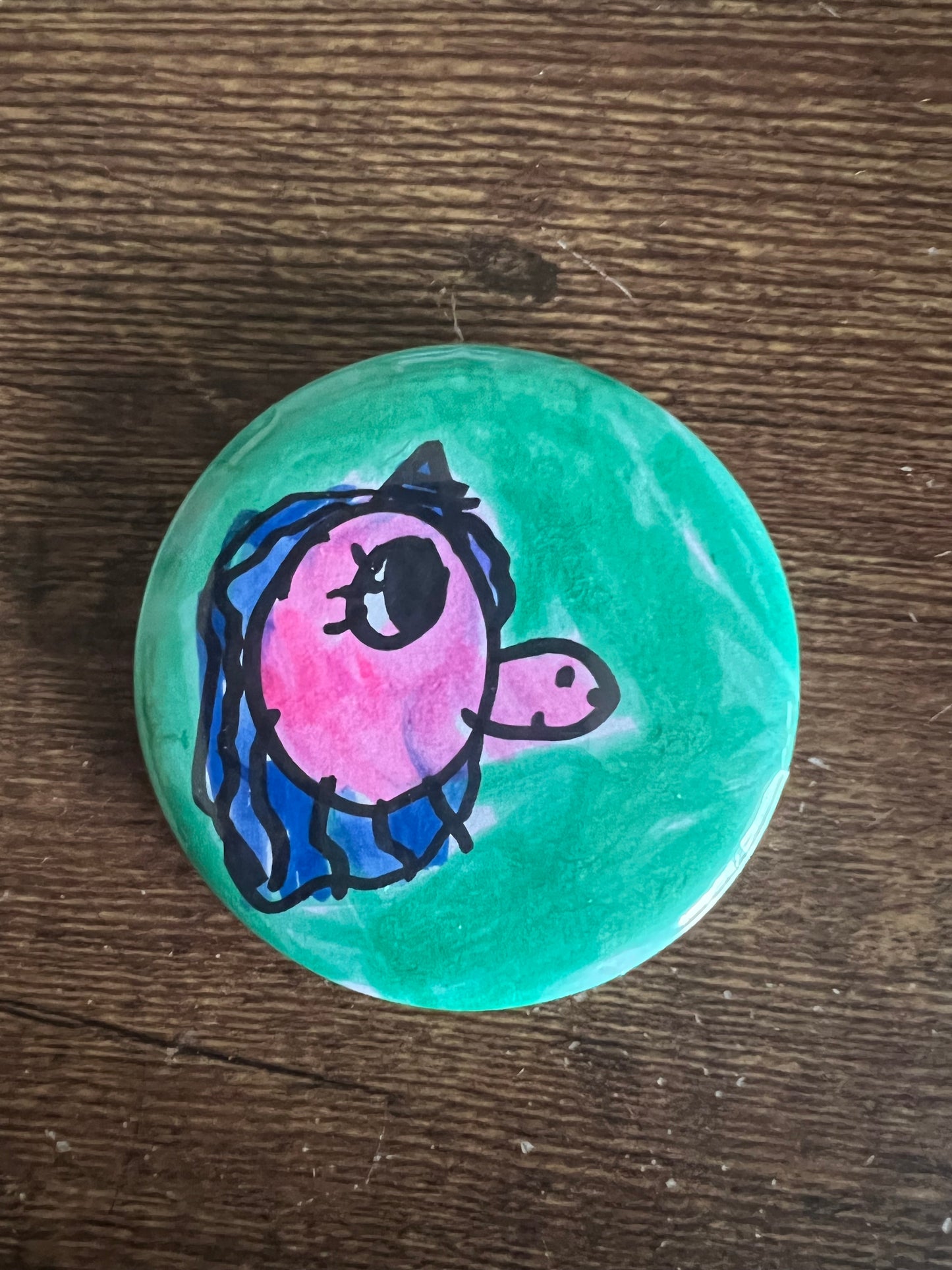 Handmade Pin - Made by Maddy