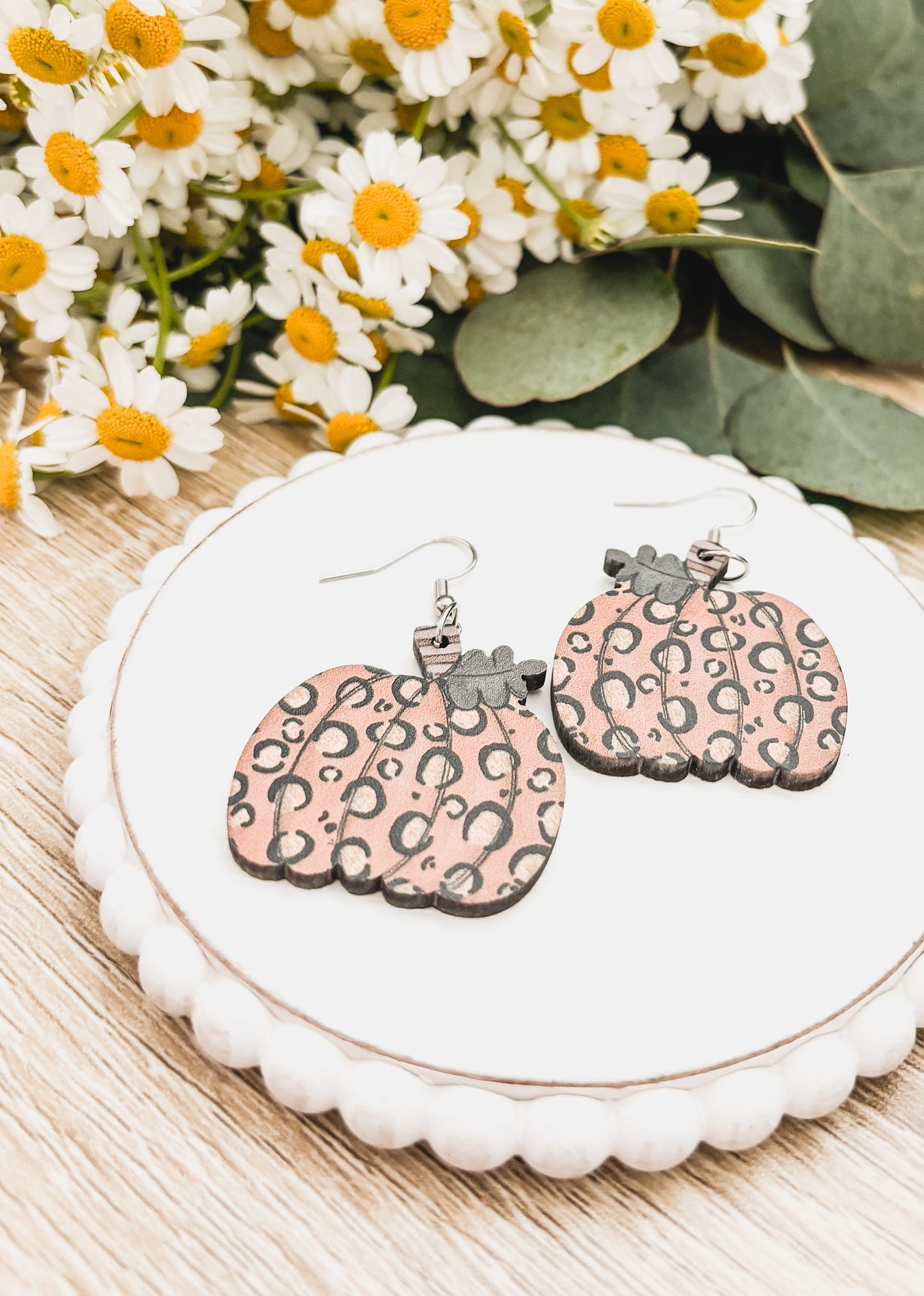 Adorable Fall Pumpkin Earrings