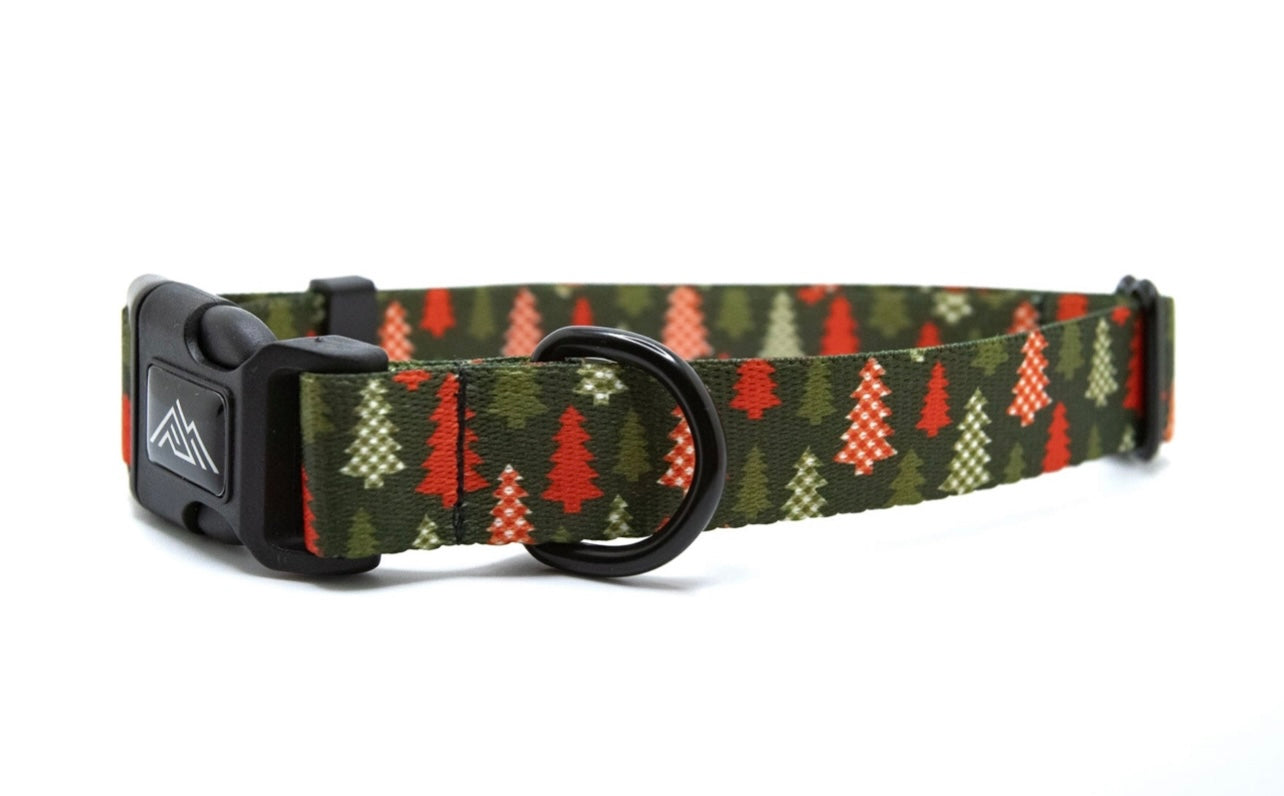 Buffalo Trees Dog Collar