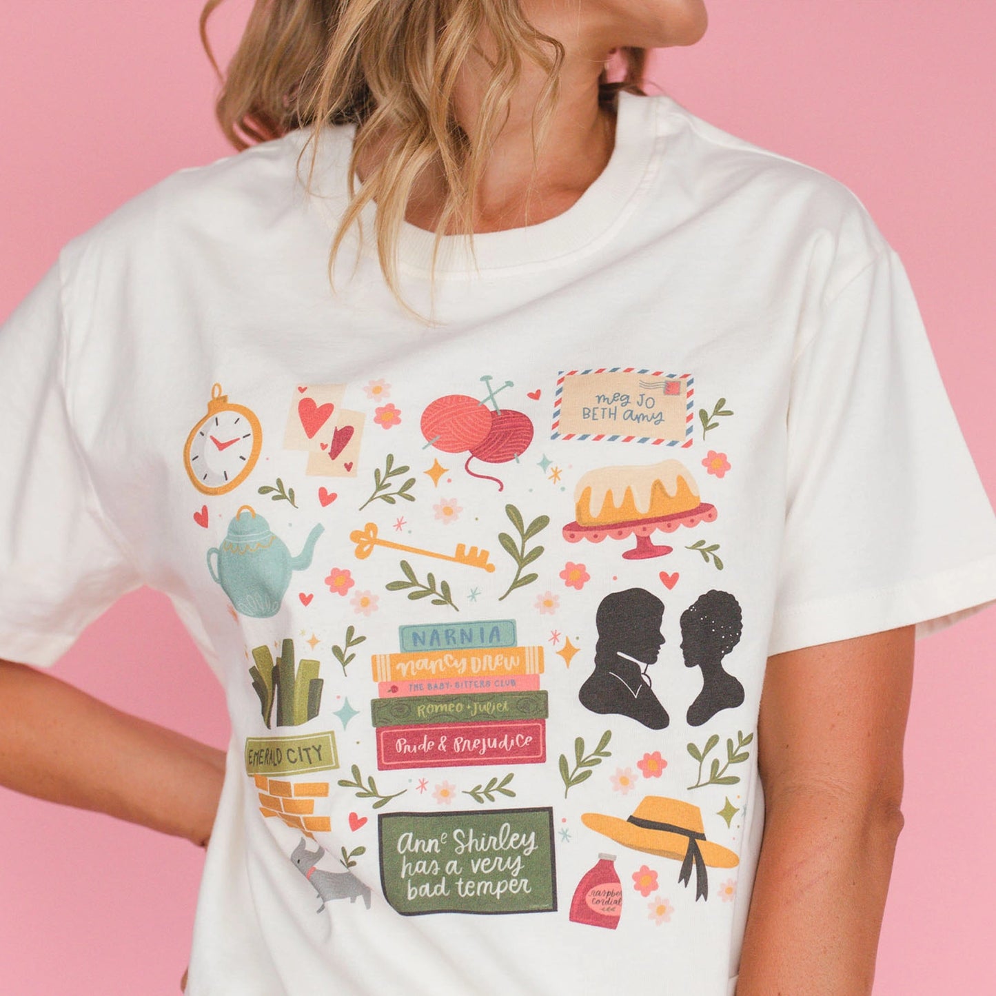 Book Club - Pippi Tee - Ivory