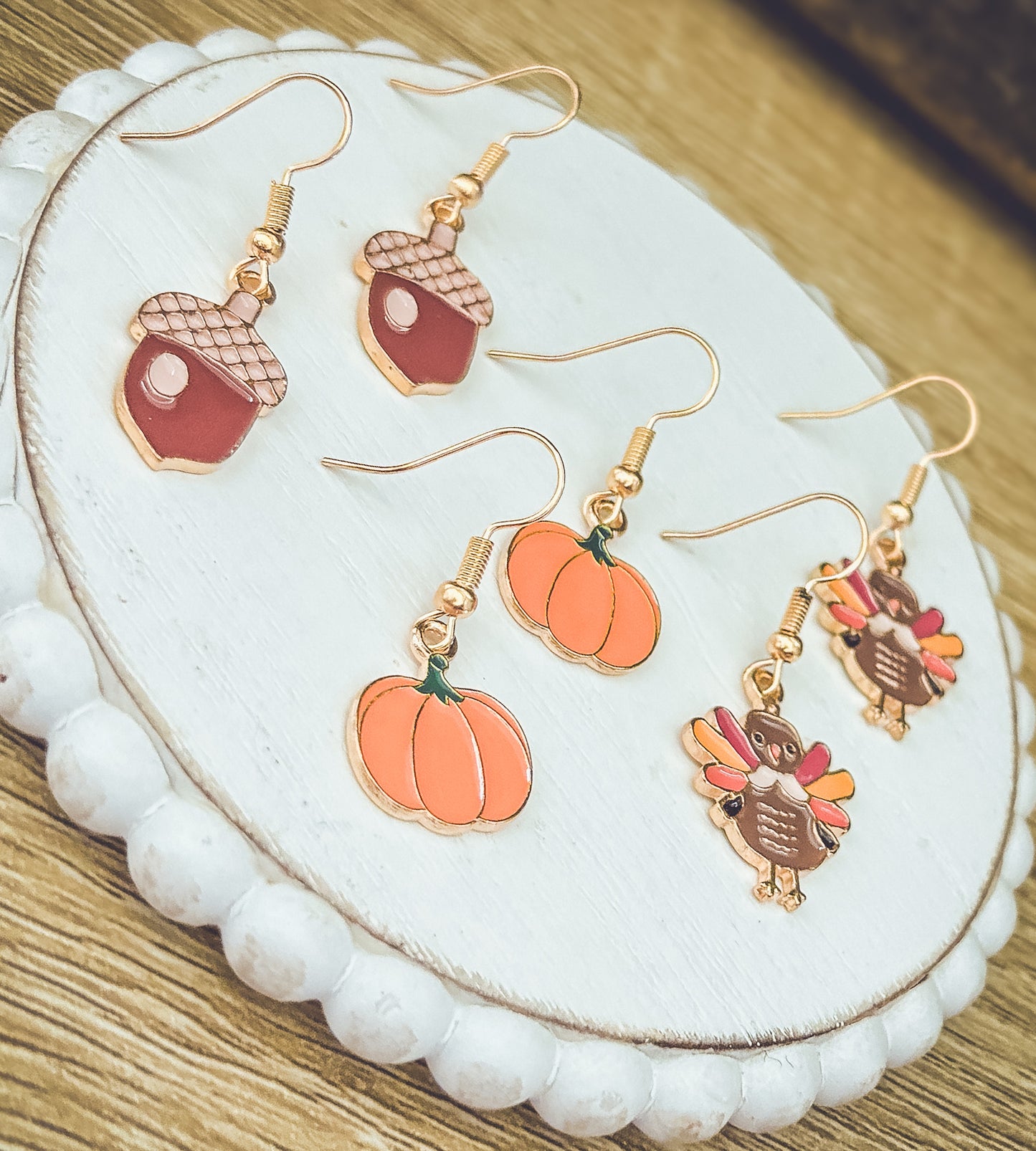 Adorable Fall Earring Set