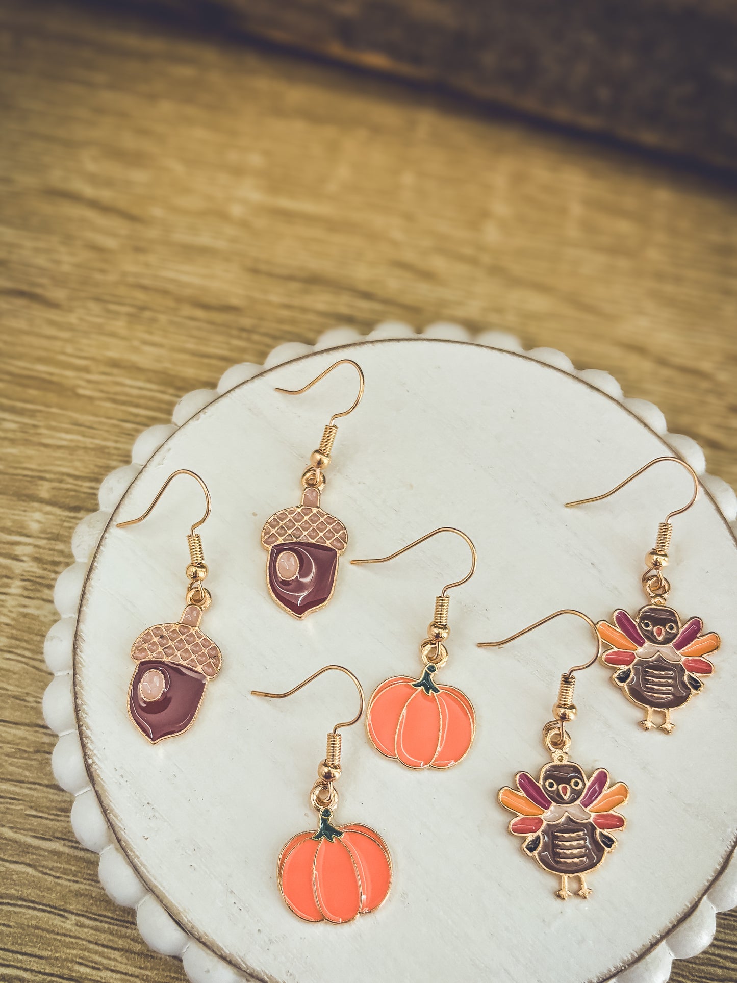 Adorable Fall Earring Set