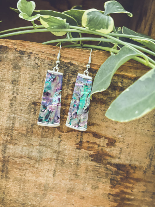 Beautiful Silver and Shell Earrings