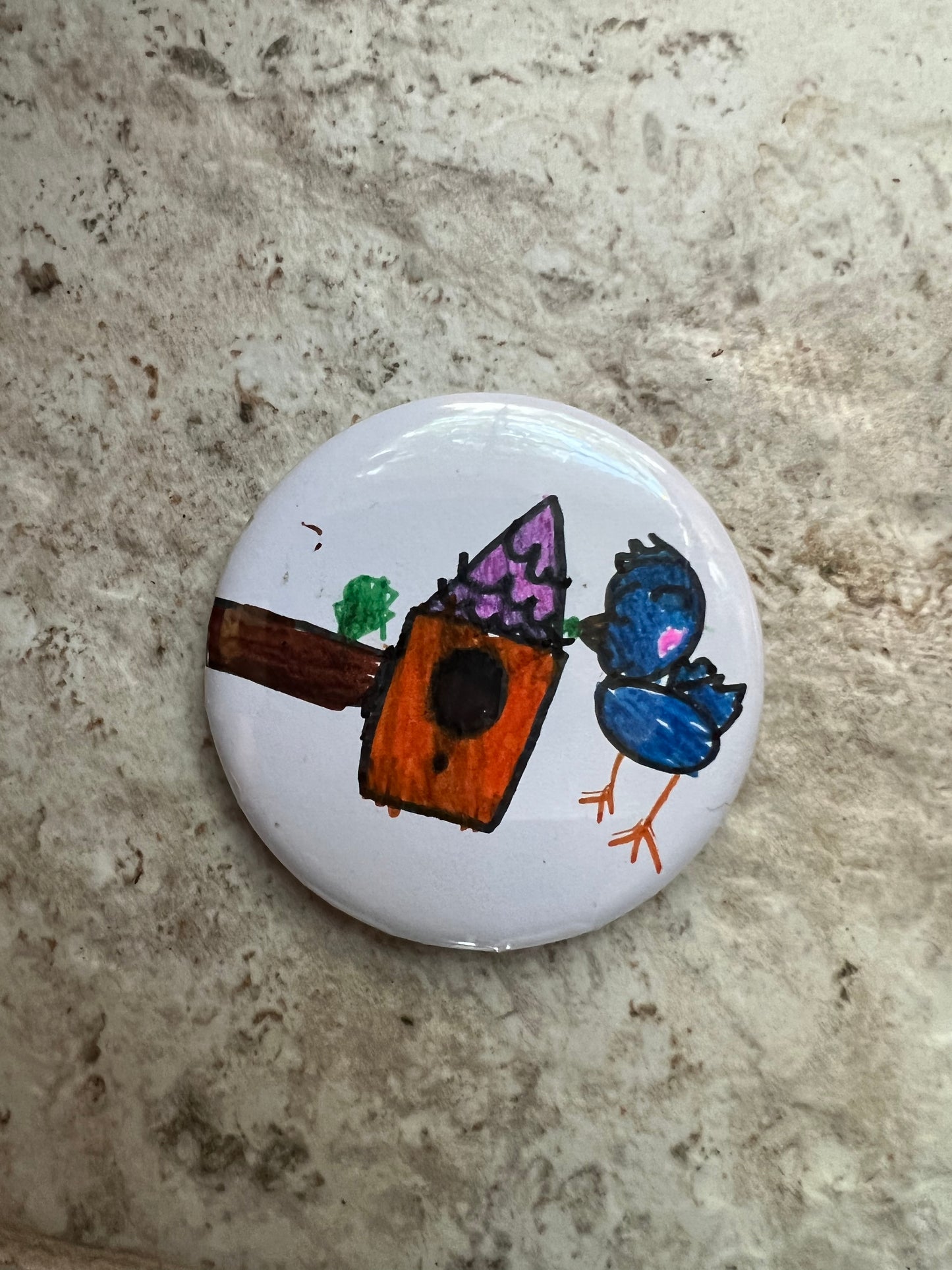 Handmade Pin - Made by Maddy