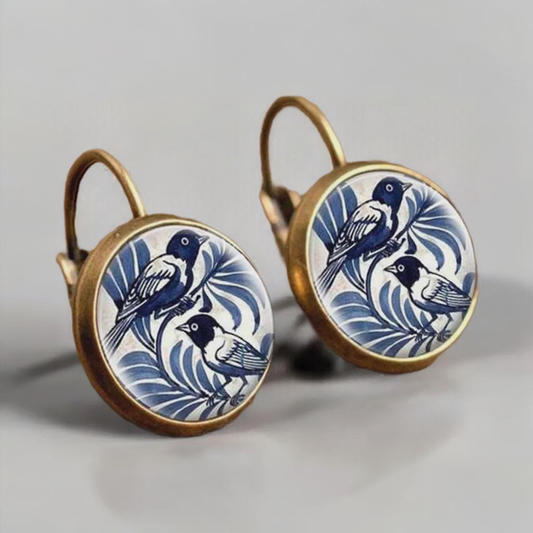 Beautiful Vintage Bird Earrings