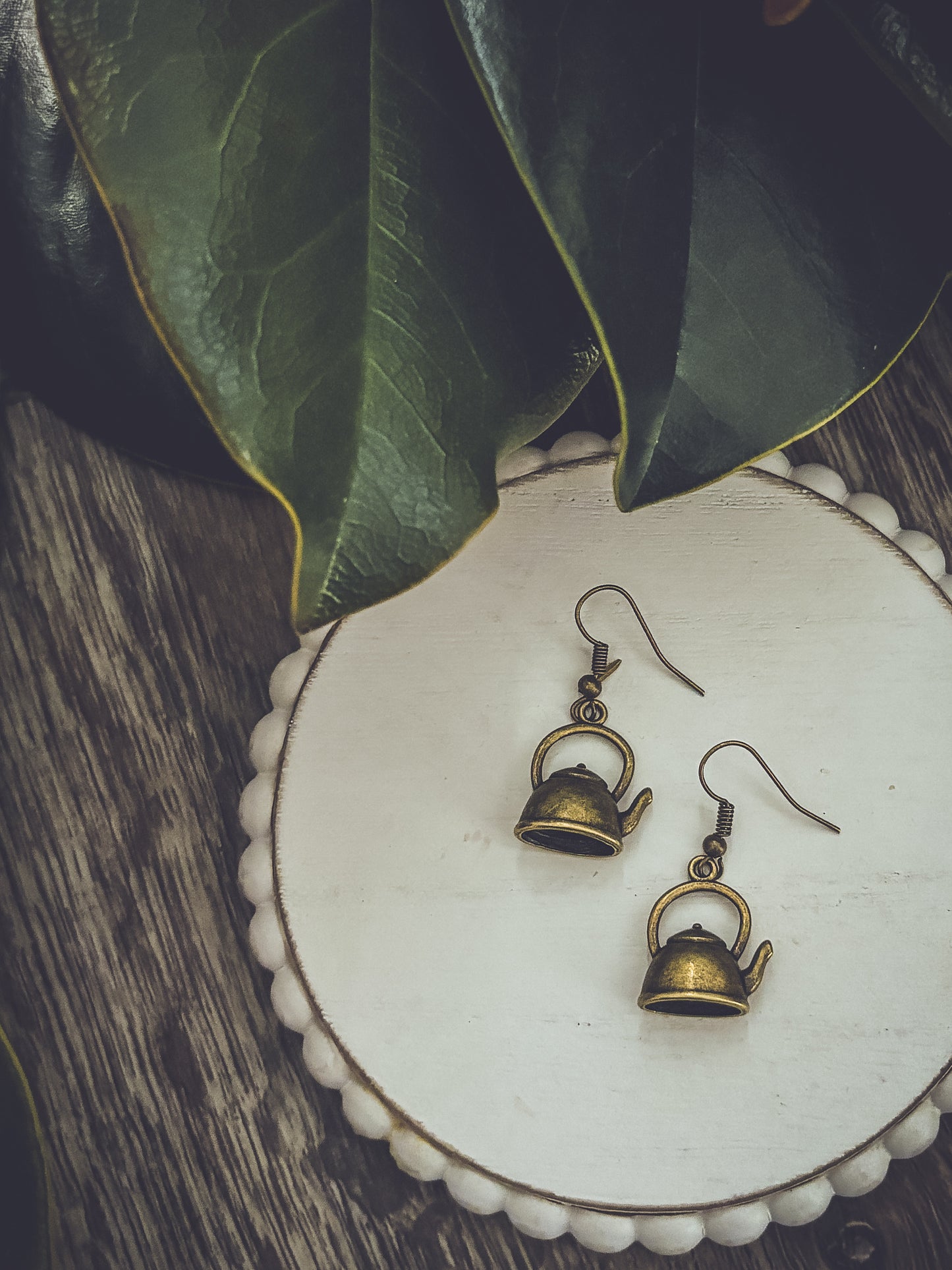 Adorable Tea Kettle Earrings