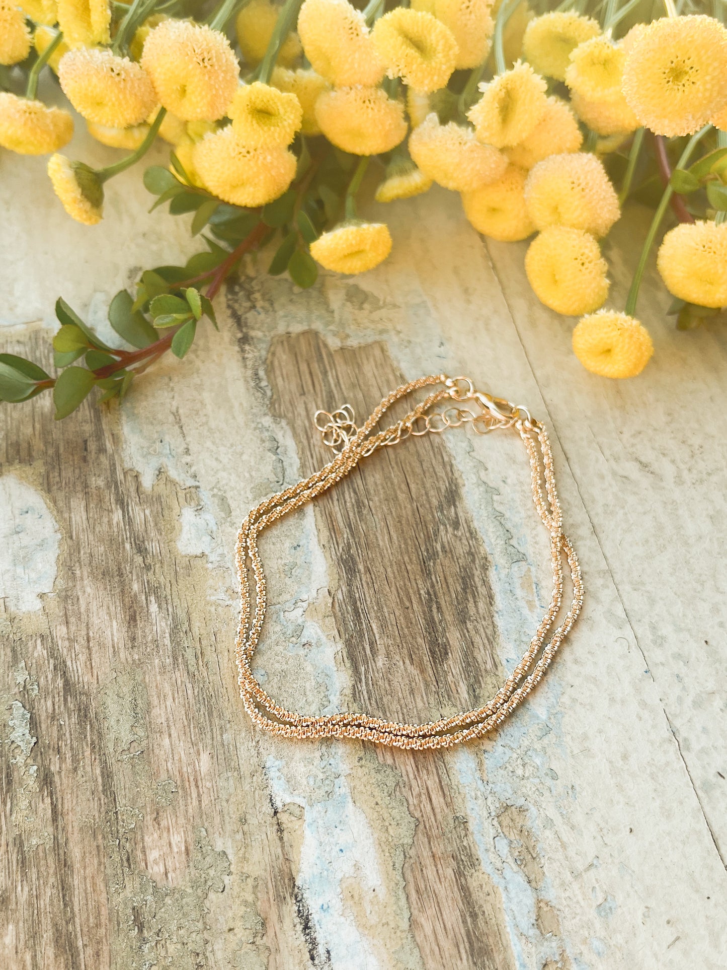 Beautiful Dainty Gold Anklet