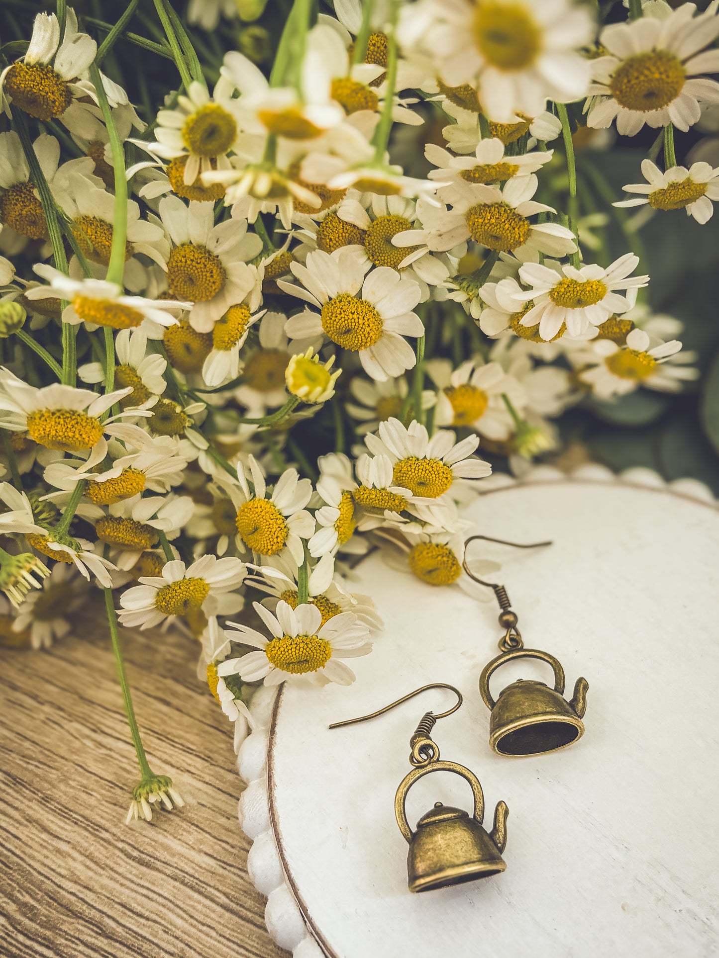 Adorable Tea Kettle Earrings