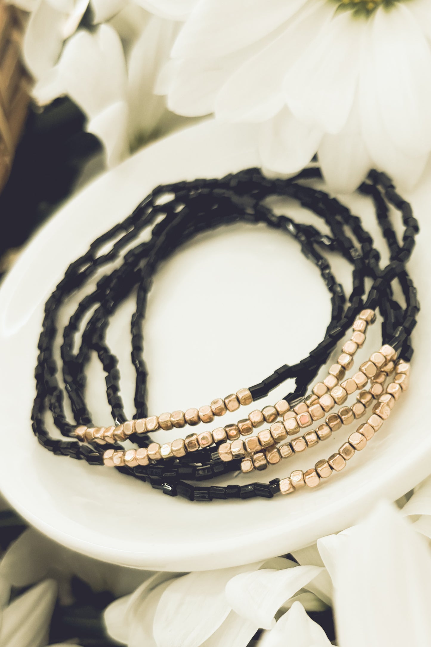 Beautiful Black Bracelet Set