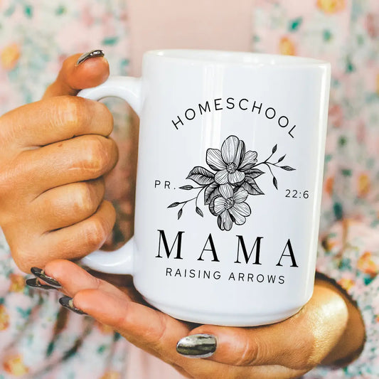 Homeschool Mug, Homeschool Mama, Mama Mug, Coffee Mug, Mama