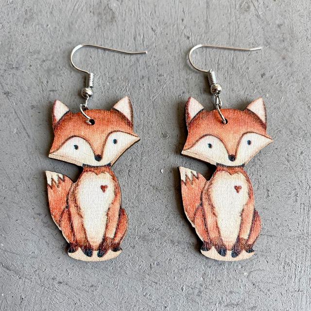 Adorable Woodland Fox Earrings